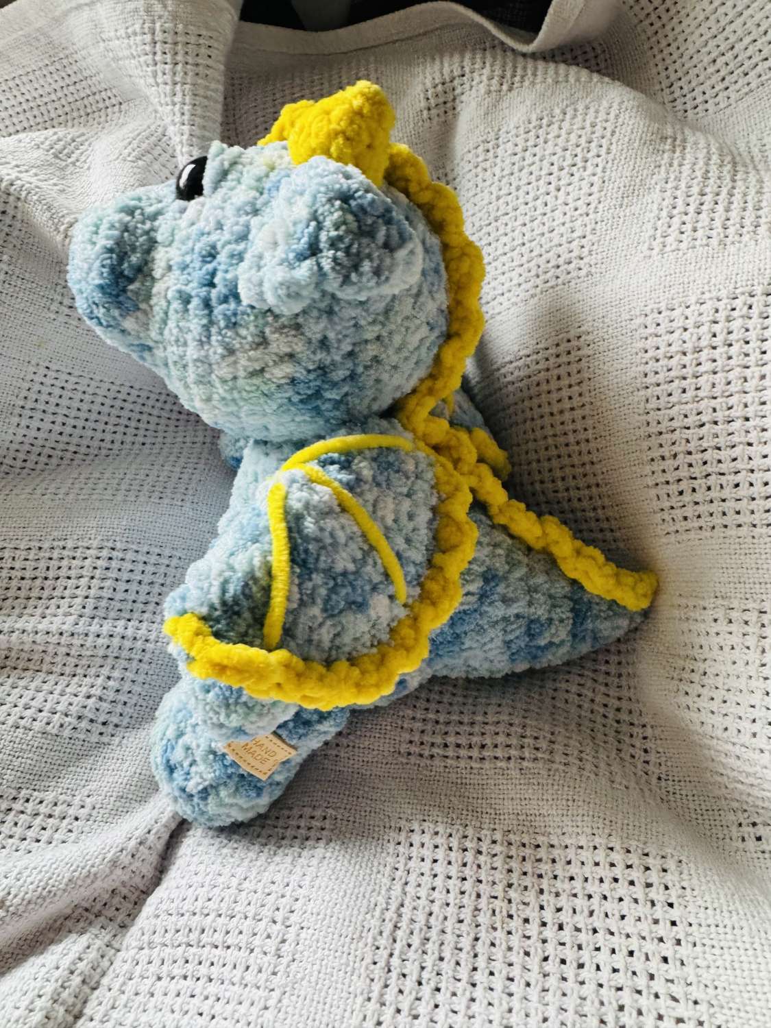 Crochet Dog : Handmade Chenille Velvet Plush Toy Crochet Dog : Handmade Chenille Velvet Plush Toy