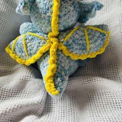 Crochet Dragon: Handmade Chenille Velvet Plush Toy 2 Crochet Dragon: Handmade Chenille Velvet Plush Toy 2