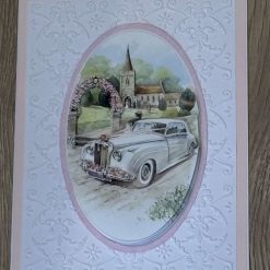 Wedding car card