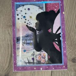 Fairy birthday card green