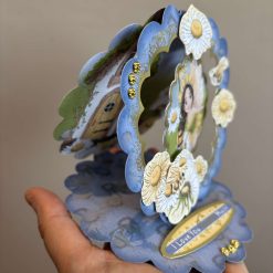 Fairy & bumblebee spinner card 2 Fairy & bumblebee spinner card 2