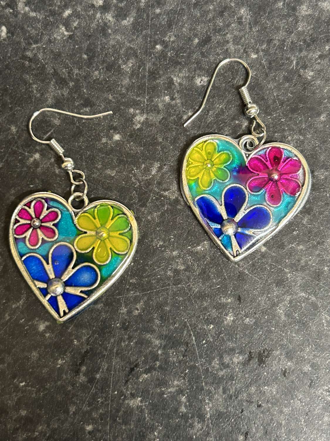 Hand Made Resin Earrings Hand Made Resin Earrings