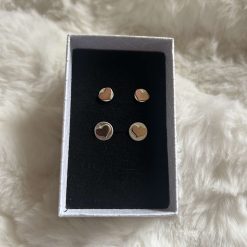 Cariad Collection stud earrings 7mm 2 Cariad Collection stud earrings 7mm 2