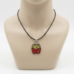Happy Cartoon Of Chips Necklace