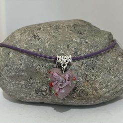 Purple Heart Necklace