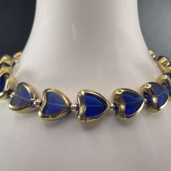 Sapphire Heart Bracelet