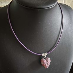 Purple Heart Necklace 6 Purple Heart Necklace 6