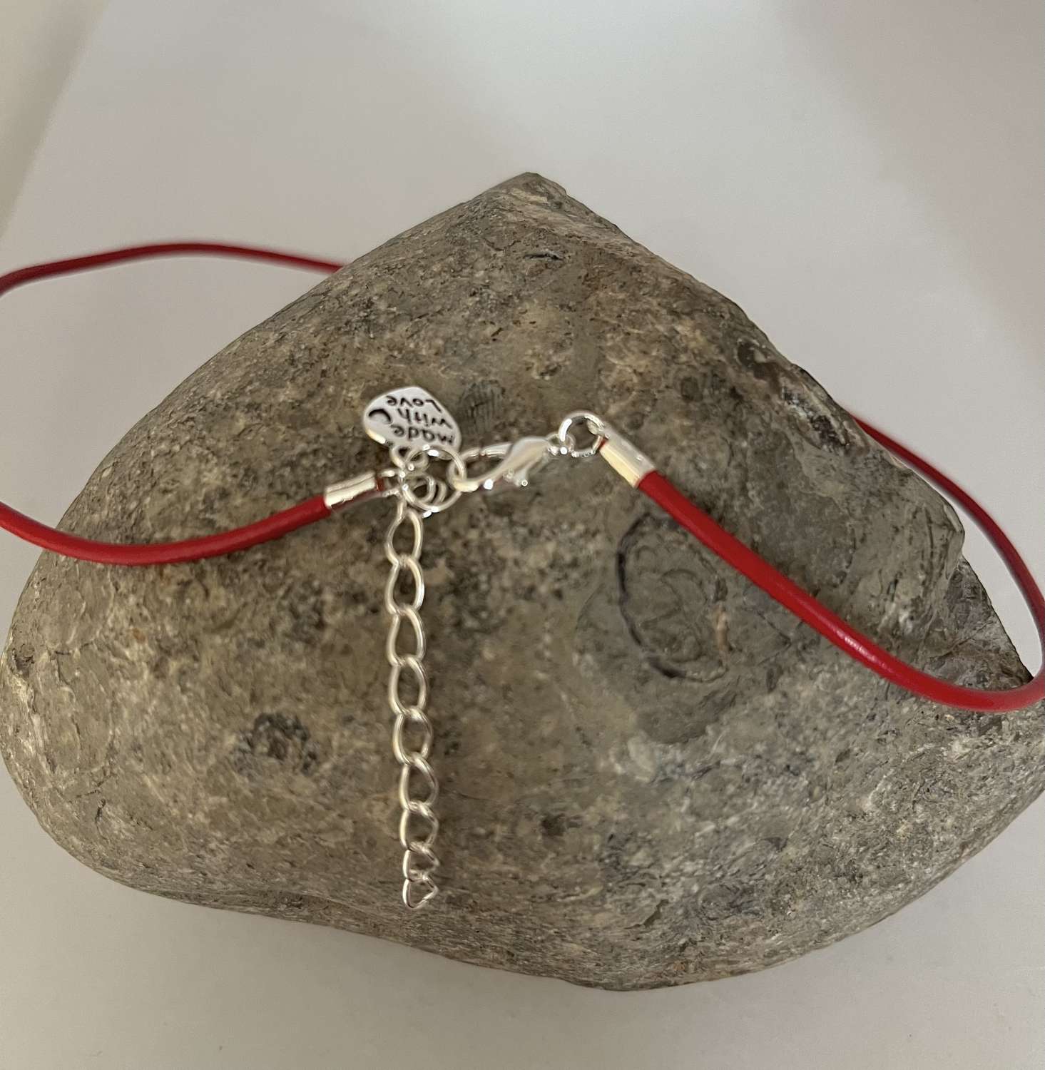 Red Pendant Floral Necklace Red Pendant Floral Necklace