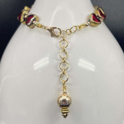 Garnet Heart Bracelet 1 Garnet Heart Bracelet 1