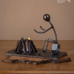 Campfire man