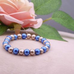 gold Miracle beaded Bracelet 15.2 cm