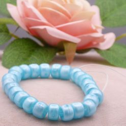 green pony beaded Bracelet 15.2 cm