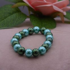 gold Miracle beaded Bracelet 15.2 cm