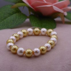 gold Miracle beaded Bracelet 15.2 cm