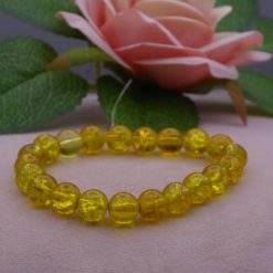 gold Miracle beaded Bracelet 15.2 cm