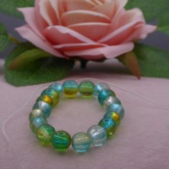 gold Miracle beaded Bracelet 15.2 cm