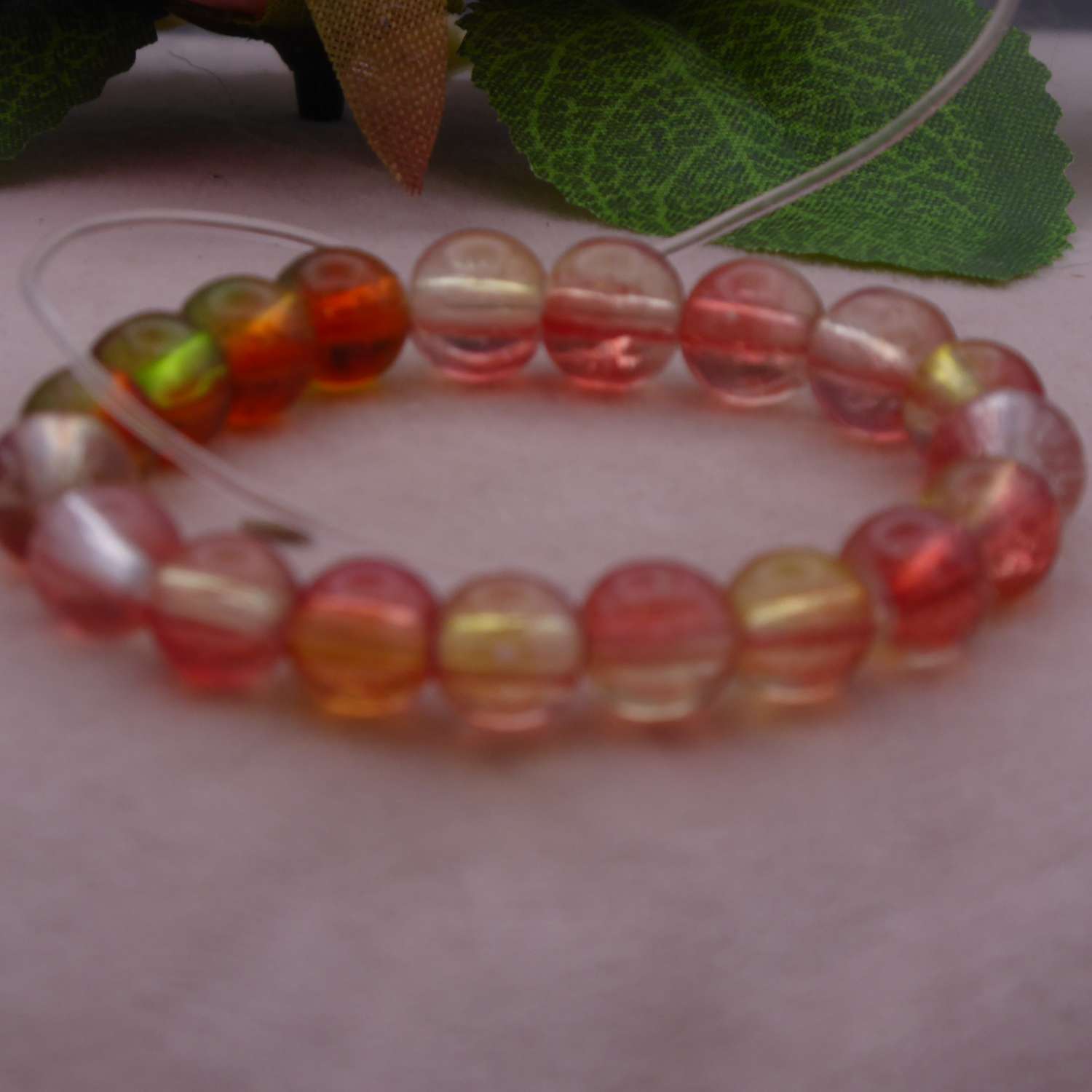 gold Miracle beaded Bracelet 15.2 cm gold Miracle beaded Bracelet 15.2 cm