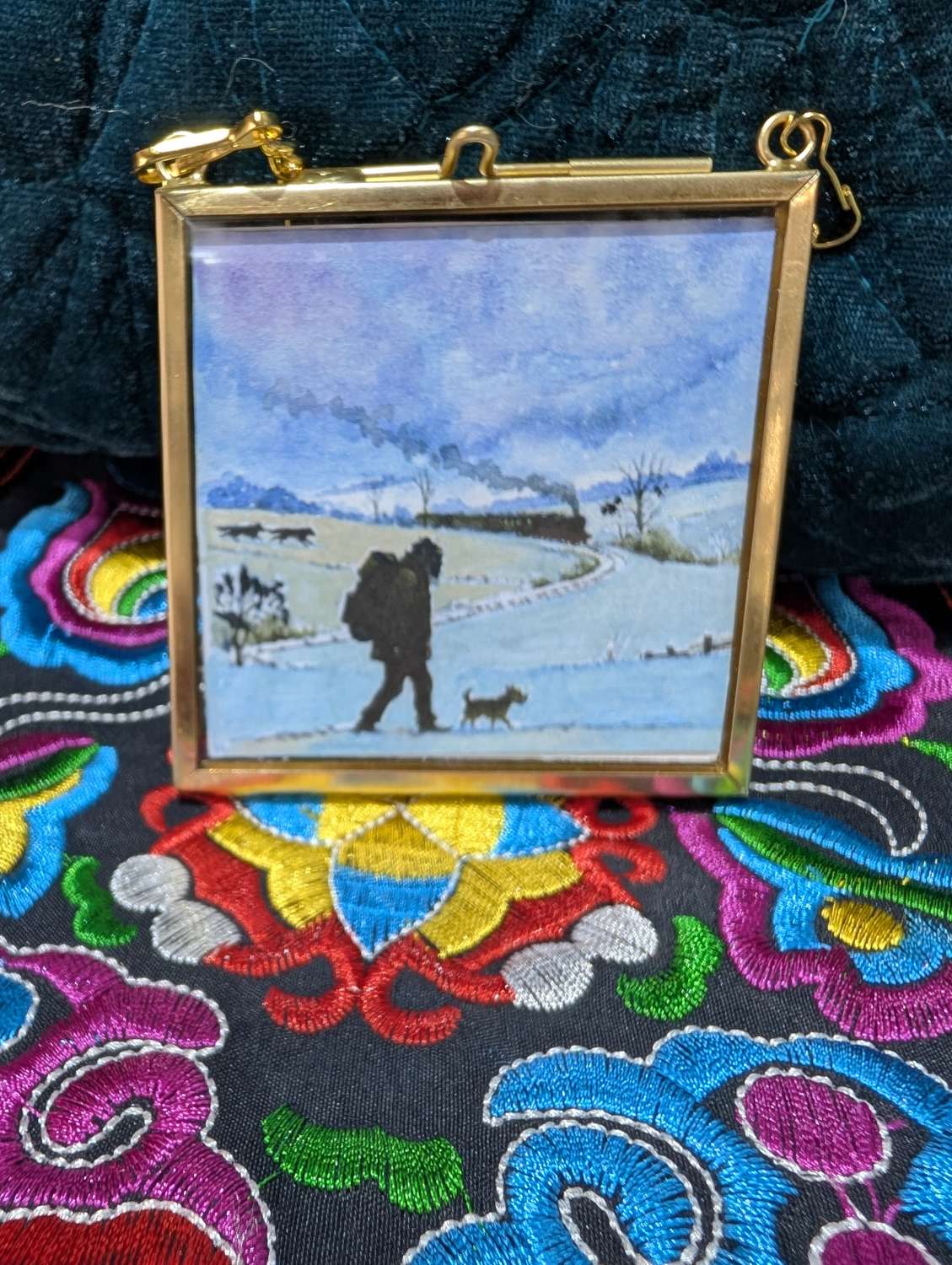 The Box of Delights inspired Hanging Decoration A ticket to Condicotte, Barney Dog The Box of Delights inspired Hanging Decoration A ticket to Condicotte, Barney Dog