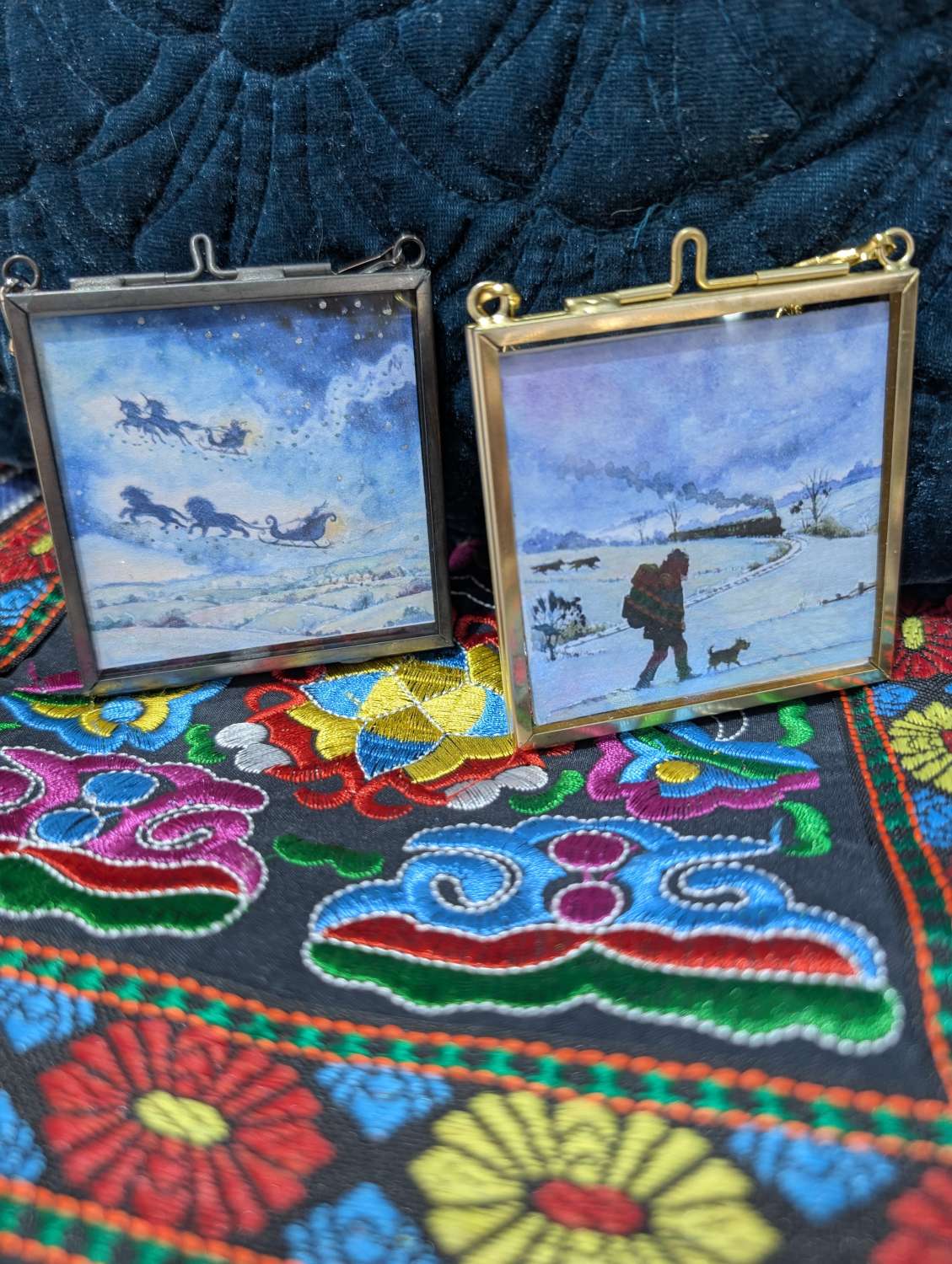 The Box of Delights inspired Hanging Decoration set 5 The Box of Delights inspired Hanging Decoration set 5