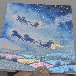 The Box of Delights inspired Hanging Decoration set 5