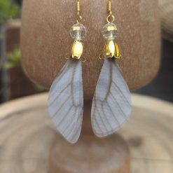 Fairy Wing earrings - Gold