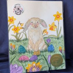 "Easter Bunny" Original Painting