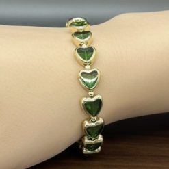 Emerald Heart Bracelet 5