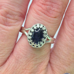 Size N - Tanzanite Sterling Silver Ring