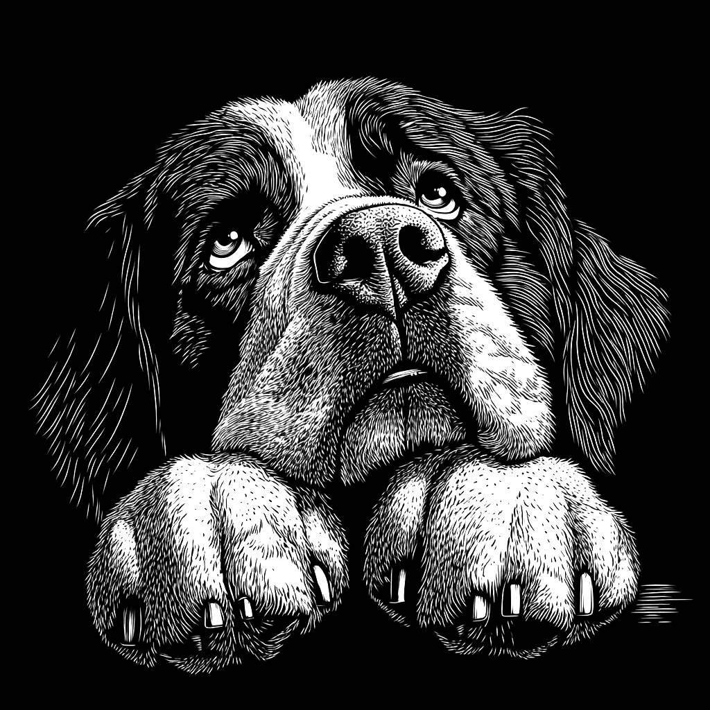 Saint Bernard (3) Dogs 7