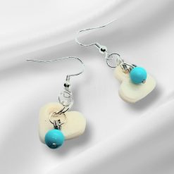 Cute Clay Heart Earrings