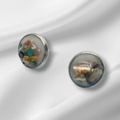 Abalone and Clay Earrings