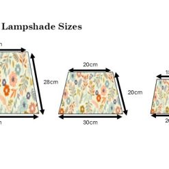 Turquoise Mosaic handmade empire lampshade 2 Turquoise Mosaic handmade empire lampshade 2