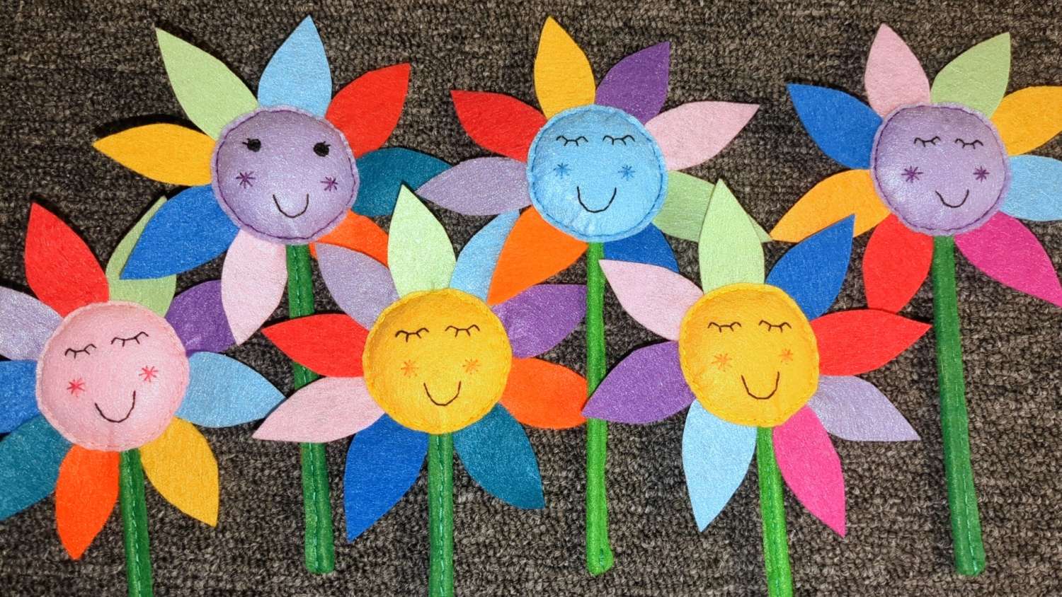 Handmade Flower Wand Handmade Flower Wand