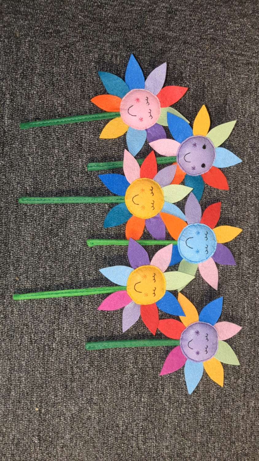 Handmade Flower Wand Handmade Flower Wand