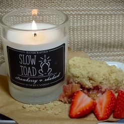 Strawberry & Rhubarb Scented Candle