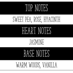 Sweet Pea Scented Candle 4