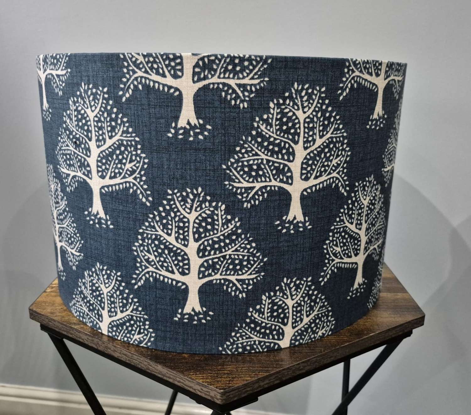 Flower Meadow handmade lampshade with brushed gold lining Flower Meadow handmade lampshade with brushed gold lining