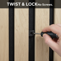 Twist lock fixings for acoustic decorative wall panels - multipack 1 Twist lock fixings for acoustic decorative wall panels - multipack 1