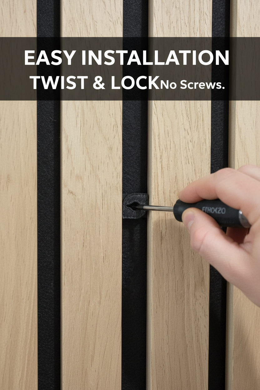 Twist lock fixings for acoustic decorative wall panels - multipack Twist lock fixings for acoustic decorative wall panels - multipack