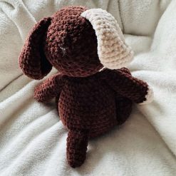 Crochet Dog : Handmade Chenille Velvet Plush Toy 5 Crochet Dog : Handmade Chenille Velvet Plush Toy 5