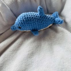 Crochet Dog : Handmade Chenille Velvet Plush Toy