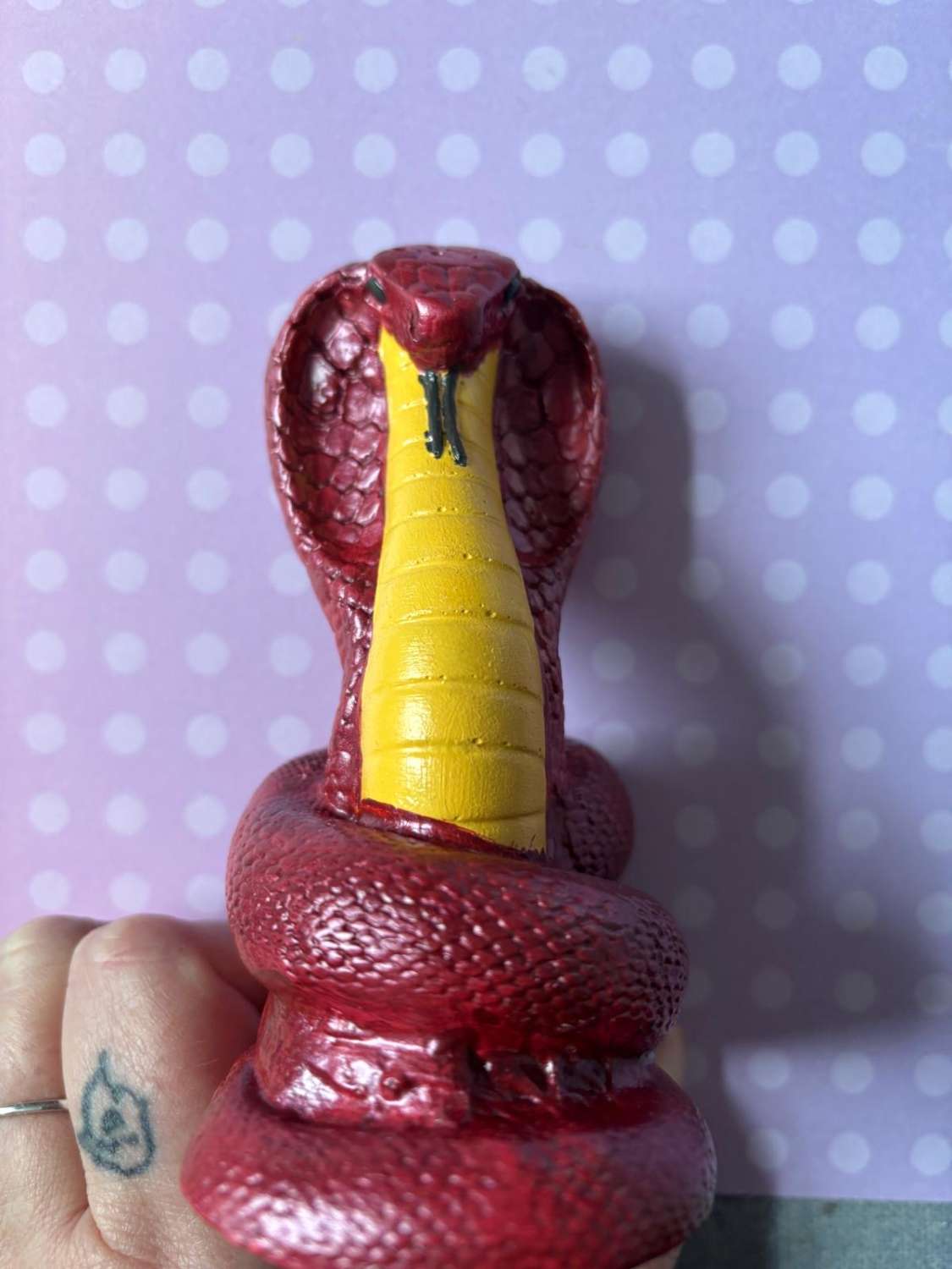 Handmade eco resin snake Handmade eco resin snake