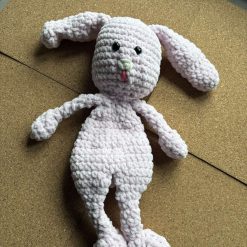 Handmade Crochet Floppy Bunny Soft Toy
