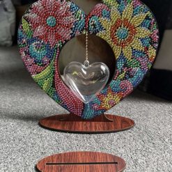 Heart floral display