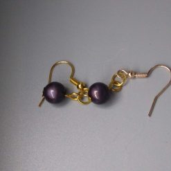 rainbow stripe Beaded Earrings length 2.2cm width 8mm
