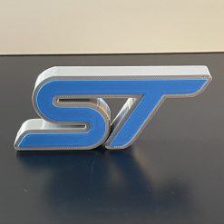 3D Ford Fiesta Focus ST badge Blue Wall Shelf Desk Standing Decorative Plaque Gift 1 3D Ford Fiesta Focus ST badge Blue Wall Shelf Desk Standing Decorative Plaque Gift 1
