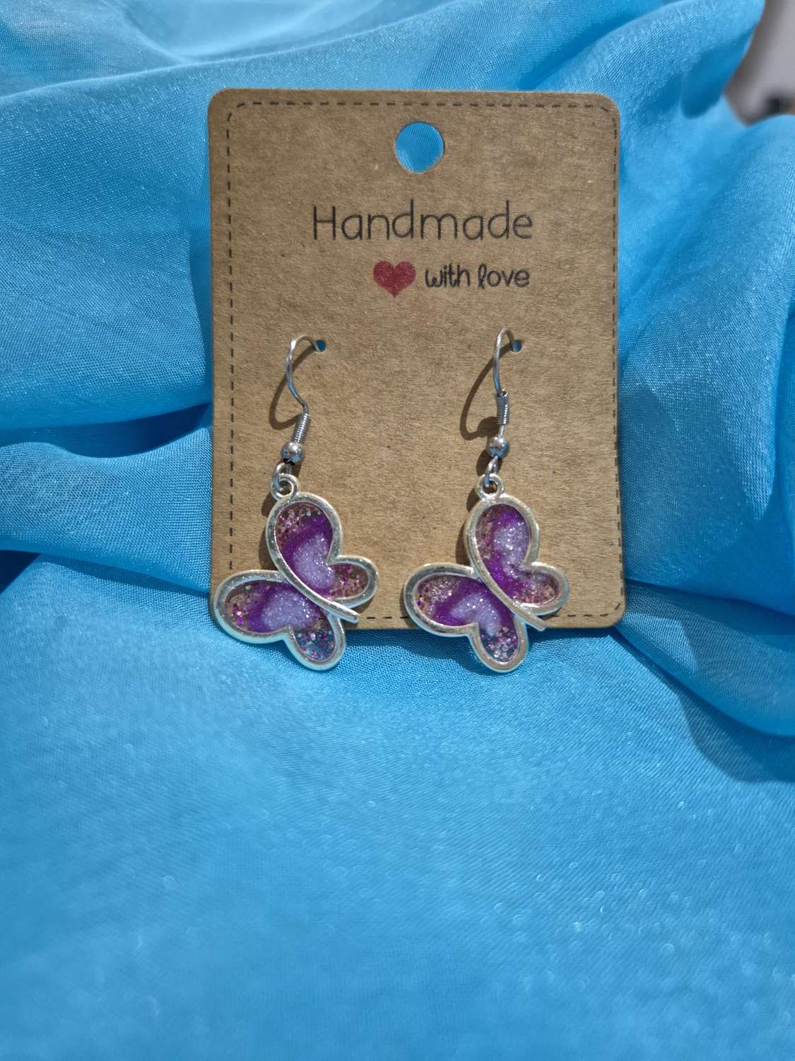 Hand made Butterfly earrings (Copy) Hand made Butterfly earrings (Copy)