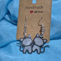Hand made Cat earrings (Copy)