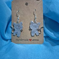 Hand made Cat earrings (Copy)