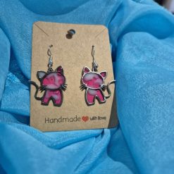 Hand made Cat earrings (Copy)